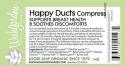 WishGarden Herbs Happy Ducts Compress Recall [US]